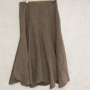 Wool skirt